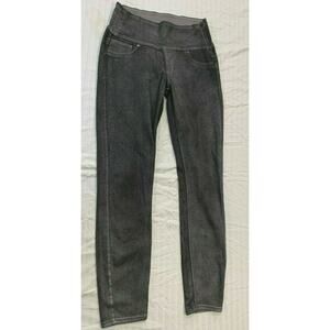 ❄️❄️❄️ SPANX WOMENS DENIM PANTS LEGGINGS SIDE ZIP PULL ON 2310 SOLACE SIZE S❄️❄️